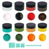 DGAGA 12PCS Chalk Paste with Mini Squeegees,Screen Printing Ink,Chalk Paste