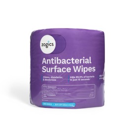 Zogics Antibacterial Disinfecting Wipes – For Sanitizing and Cleaning Surfaces and Equipment, EPA Registered Antibacterial Cleaning Wipes (1 Roll of 800)