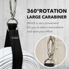 YCXX-HOME 2-Pack Heavy Duty Storage Strap with 360° Rotating Carabiner