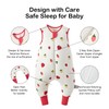 BubblePanda Rayon Made from Bamboo Toddler Sleep Sack with Feet