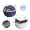 BRITIVIVE Denture Box Pack of 2 Braces Box Children's Dentures