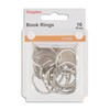 Staples 481326 Loose-Leaf Rings 1-Inch Size Silver