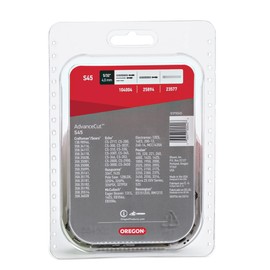 Oregon S45 AdvanceCut Replacement Chainsaw Chain for 12-Inch Guide Bar, 45 Drive Links, Pitch: 3/8" Low Profile, .050" Gauge