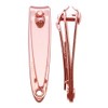 Titania Nail Clippers Rose Gold Length Approximately 5.3 cm