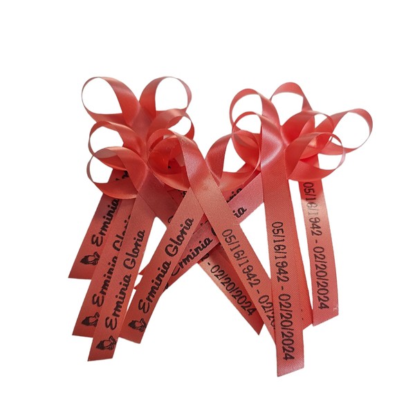 Personalized Ribbons, 25, Custom Ribbons, Bridal Shower Favor, Party Favors,