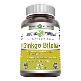 Ginkgo Biloba 120 Unidades Premium Eg G47 Sabor Sin Sabor