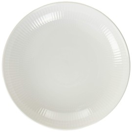 Royal Copenhagen 1016944 White Fluted Plate, 7.9 inches (20 cm), Wedding Gift, Gift