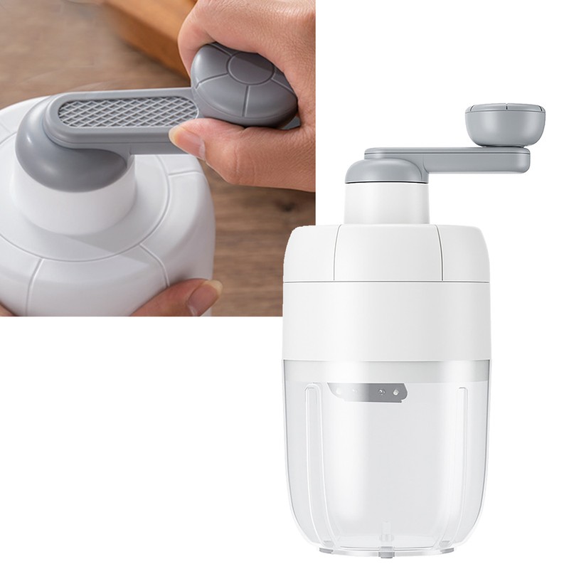 Manual Shaved Ice Snow Cone Maker Thickened Stainless Steel Blade