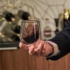 Viski Alchemi Aerating Wine Glass, Double Walled Tasting Tumbler for