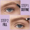 Maybelline Express Brow 2-In-1 Pencil and Powder Eyebrow Makeup, Light