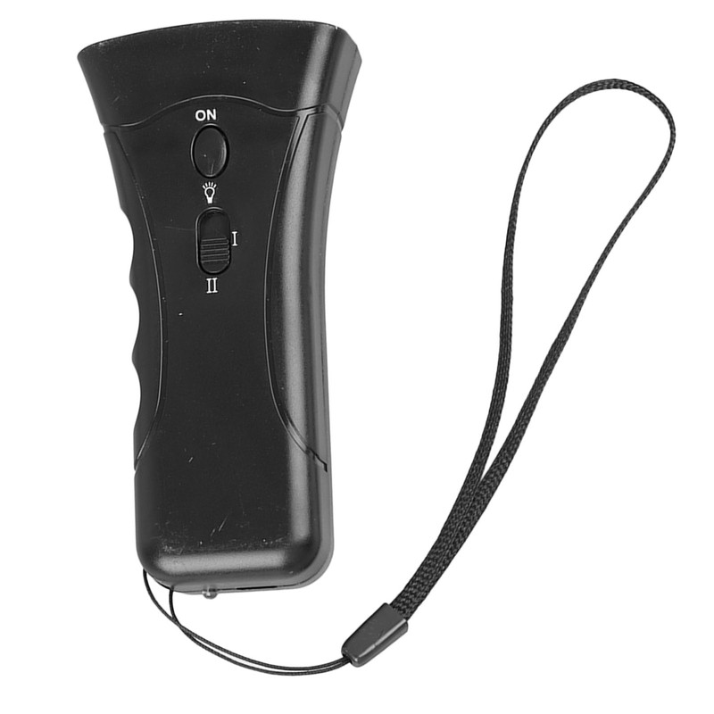 Dog Repeller Dual Sensor Ultrasound LED Light Laser Dog Deterrent