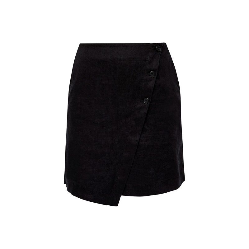 s.Oliver Women's Short Skirt, Black 9999