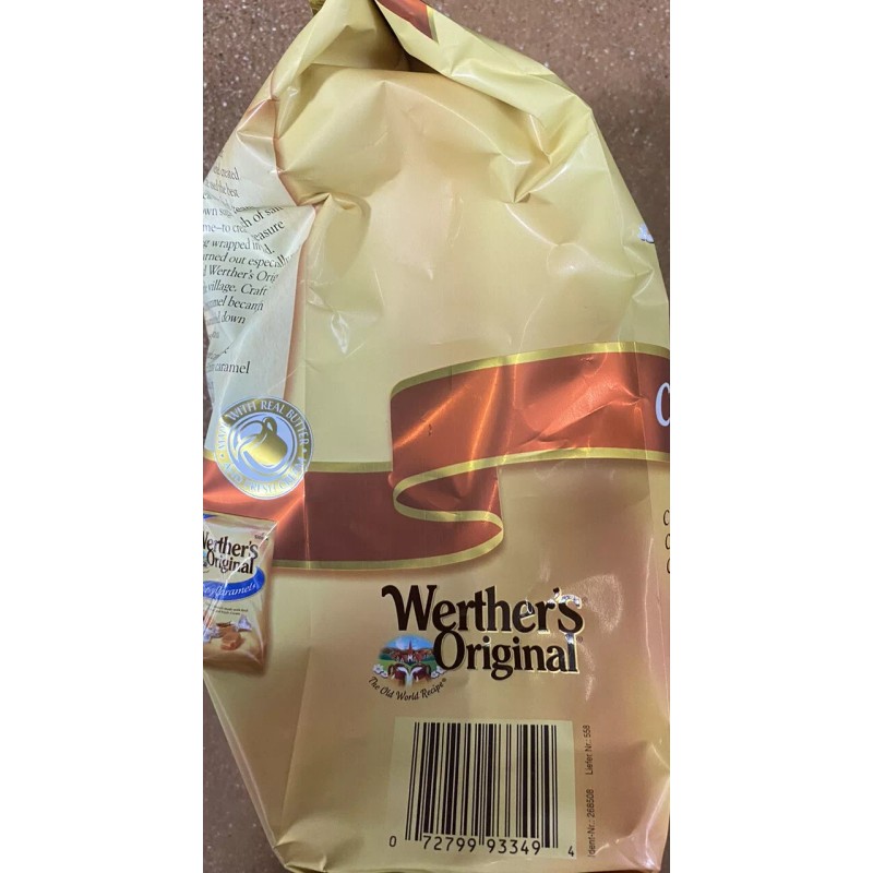 Werther’s Original CREAMY CARAMEL FILLED Hard Candy Candies 27 oz