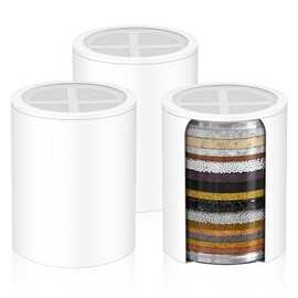 HODSEUKIN Shower Head Replacement Filter Cartridge - Compatible with MyHalos High-Pressure Filtered Showerhead.(3PACK)