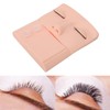 Eyelash Mannequin Head, Removable Realistic Eyelids with Eyelashes, Practice Eyelashes,