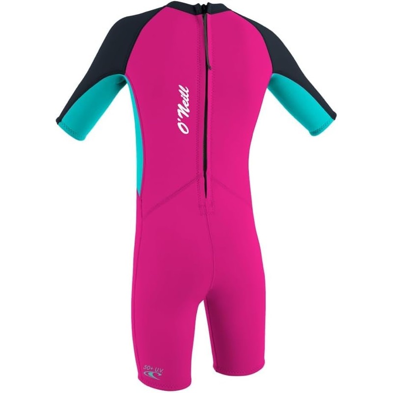 O'Neill Shorty Toddler Reactor Spring Children's Neoprene Wetsuit Pink (6