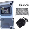 2 Pcs Van Storage Cargo Net,Wall Elastic Nylon Double-Layer Mesh
