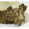 Great Wall of China Wood Engraved Wooden Fridge Magnet Souvenir