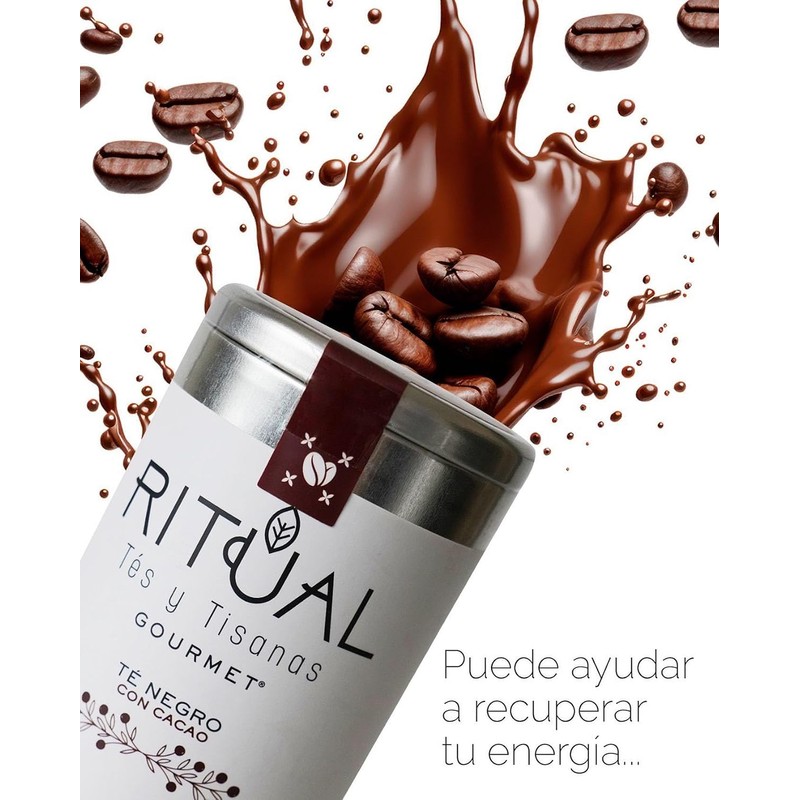 Té negro con cacao Ritual Gourmet 120 g – Infusión
