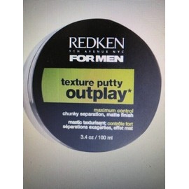 Redken For Men Outplay Texture Putty Maximum Control Chunky Matte 3.4 Oz NEW