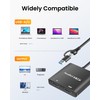 avedio links USB C/USB 3.0 to HDMI Splitter Extended Display,