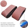 Tonmp 15 PCS 4" x 21" Premium Sanding Belts -