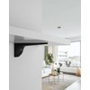 Gedotec Design Shelf Bracket - Black Matt | Pack of