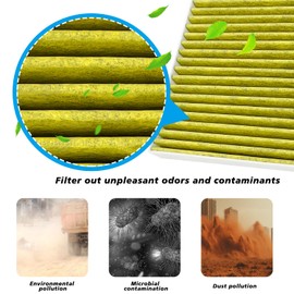 Cabin and Engine Air Filter Fits for Traverse 2018-2024, Blazer 2019-2024, Acadia 2017-2023, Enclave 2018-2024, XT5 2017-2024, XT6 2020-2024, Fits 23321606, CA12166, CF11966