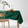 Filumi Tablecloth 140 x 200 cm Oval Dark Green Washable