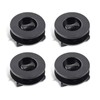 Bawkars 4 PCS Floor Mat Clips, Car Carpet Twist Lock