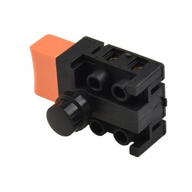 Electric Chain Saw Dual Pole Off-Lock Trigger Switch Control Spare Part AC250V