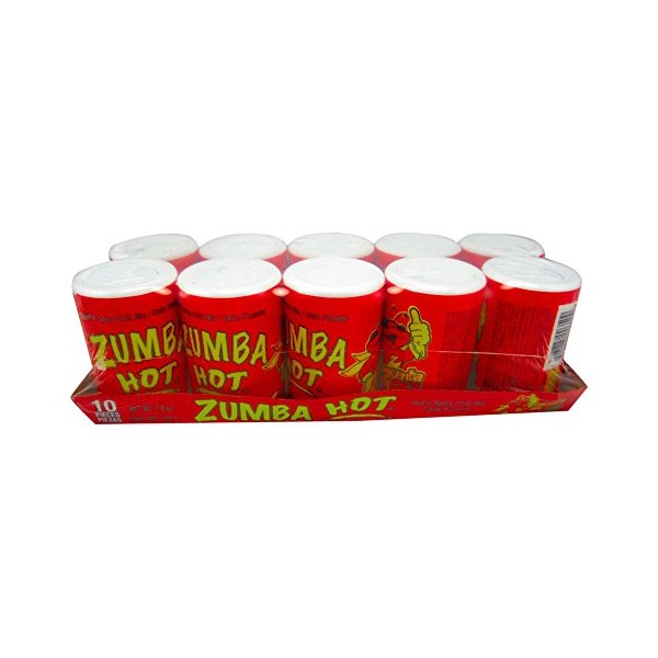 Zumba Hot, Hot'n Spicy Chili Mix, 7.8oz 10-Count(0.78oz each)