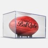 BallQube Grandstand Football Display Case for Memorabilia and Autographed Ball,