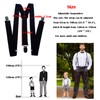 VPbao Y-type Suspenders, Unisex, Wide Type with Stability, Men's, Women's,