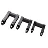 Folding Bike Stem Adjustable Double Stem 1" Handlebar Riser Adapter