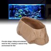 Reptile Shelter House Resin Aquarium Cave DIY Artificial Fish Tank