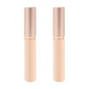 yueton 2Pack Rose Gold Silicone Lip Brush Mini Round Head