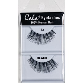 Cala Human hair 43 black eyelash