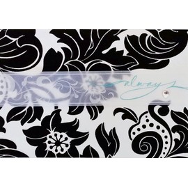 Wishing You Hope and Harmony Fun and Fulfillment Love and Laughter - Throughout A Long and Happy Life Together Premium Black and White Velvet Classy Premium Wedding Greeting Card