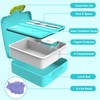 Lehoo Castle Bento Lunch Box for Kids, 1300ml Lunch Containers