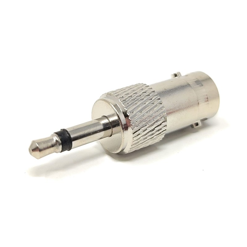 Maincore BNC Socket to 3.5mm Mono Composite Male Jack Plug