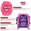 Rain Cover School Bag, Waterproof Reflective Backpack Rain Cover Protective
