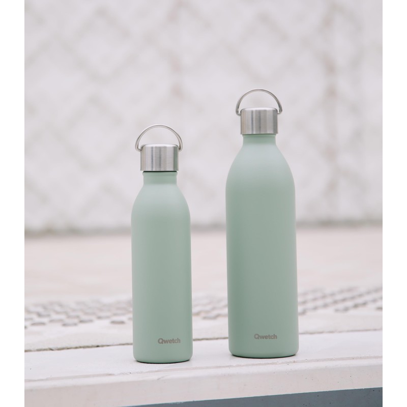 Qwetch - Active Isothermal Bottle Lime Green 1L - Bottle