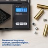 American Weigh Scales Series Digital Pocket Weight Scale Accurately Measures,