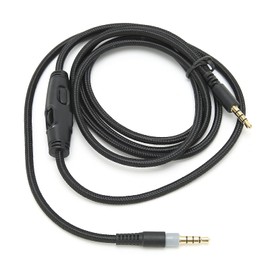 Headphone Cord, Wire Control Plug and Play Earphone Cable for HyperX Cloud for HyperX Cloud Alpha Headphone