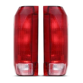 G-PLUS Tail Lights Assembly Fit For Ford F150 Bronco 1990-1996 /Fit F250 F350 1990-1997 Rear Lamps Left Driver And Right Passenger Side Luces Traseras, Faros Traseros