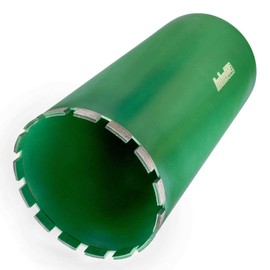 Archer PRO 7" in. Aggressive Diamond Turbo Core Drill Bits with V-tip for use with core Drill Stand rig. for Concrete Drilling, Masonry, Cinder Blocks.