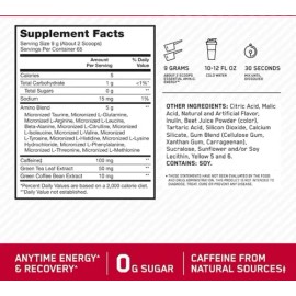 Amino Energy Aminoacidos 65 Ser Sabor Sandía                                                                                                          