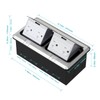WEBANG Dual Pop-Up Floor Box Electrical Kit, 20A Tamper-Weather Resistant