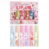 Fruity Lip Gloss Fruit Flavour Moisturising Lipsticks, Transparent Colourless Plumper